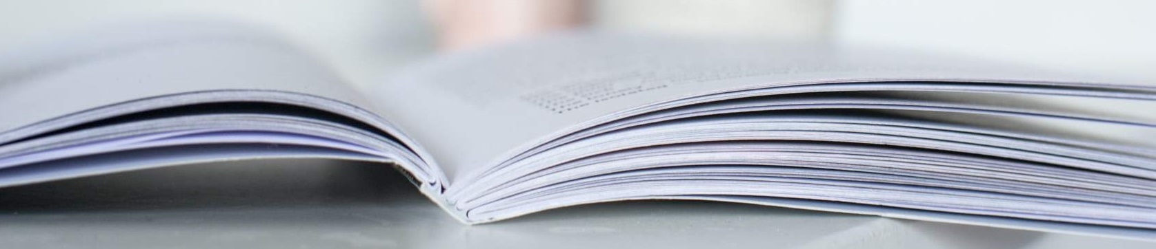 Picture of an open book